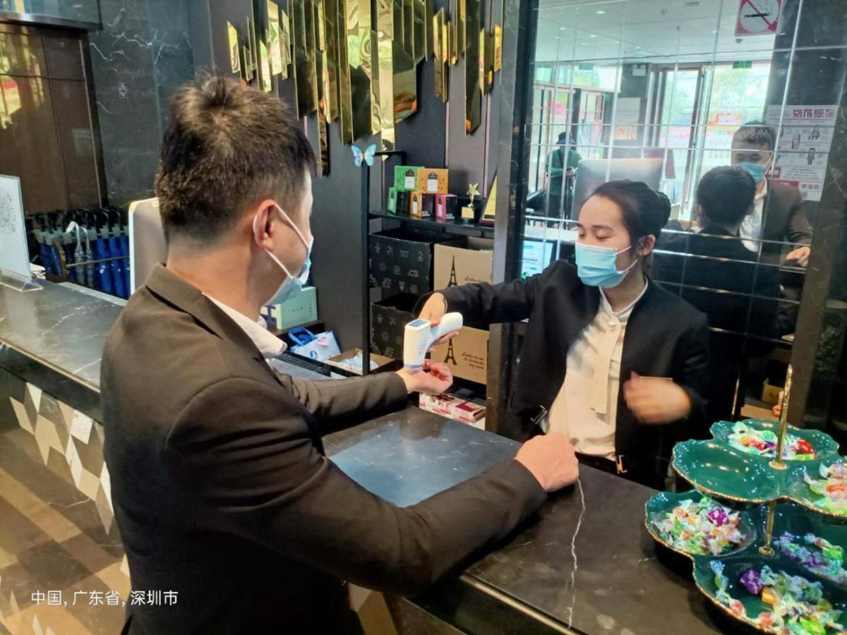 Lnsail Hotel Shenzhen Luohu Port Railway Station エクステリア 写真